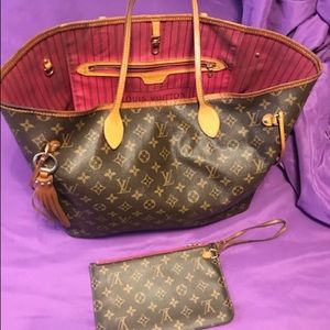 LV GM NEVERFULL monogram
